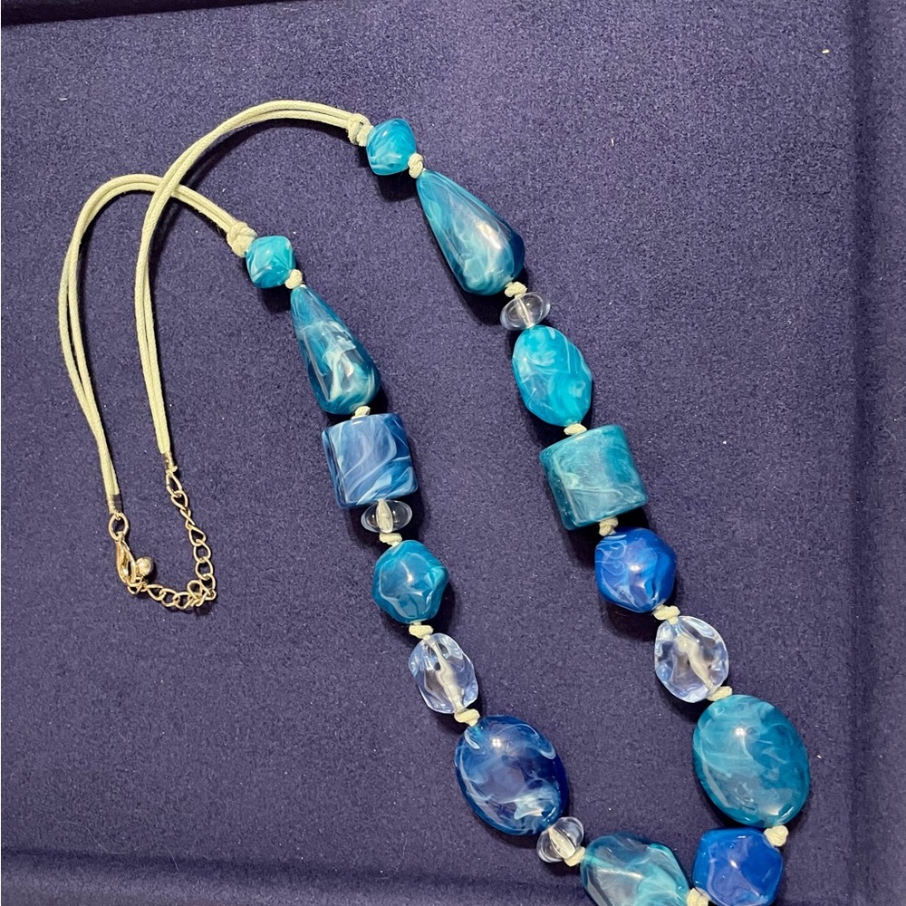 Pretty blue necklace